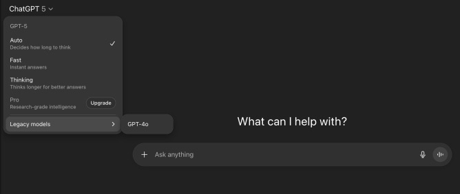 ChatGPT vuelve a tener selector de modelos: ¿qué significa cada una de las nuevas opciones?