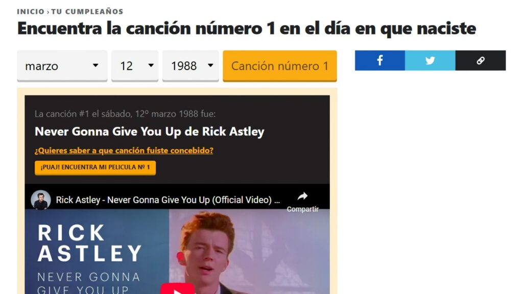 El trend que arrasa en TikTok: ¿Qué canción era N.º 1 el día que naciste?