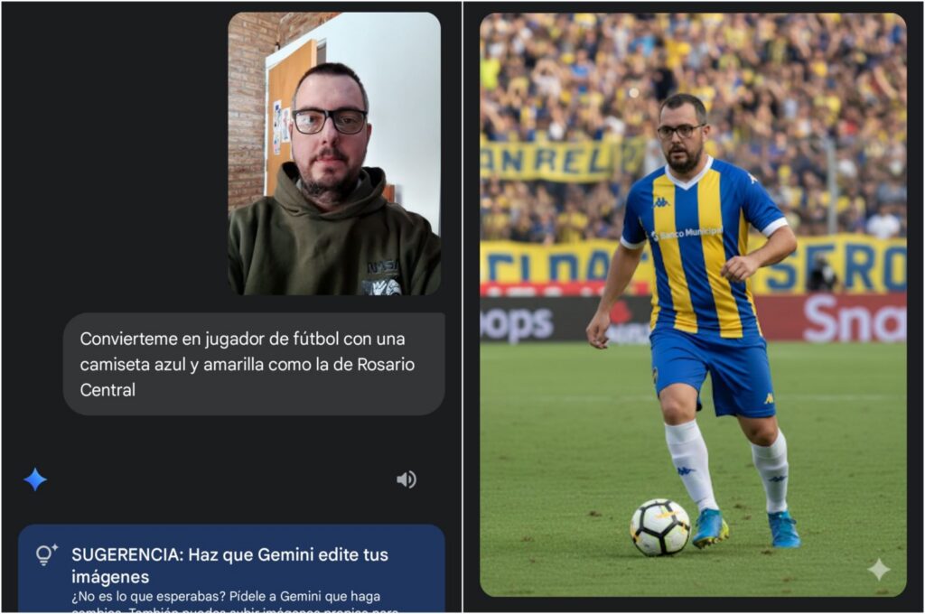 El nuevo editor de fotos de Gemini es una locura y puede convertirte en lo que siempre soñaste