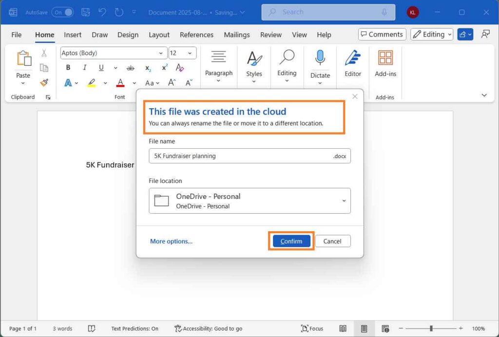 Lo nuevo de Word te obligará a guardar tus documentos en OneDrive