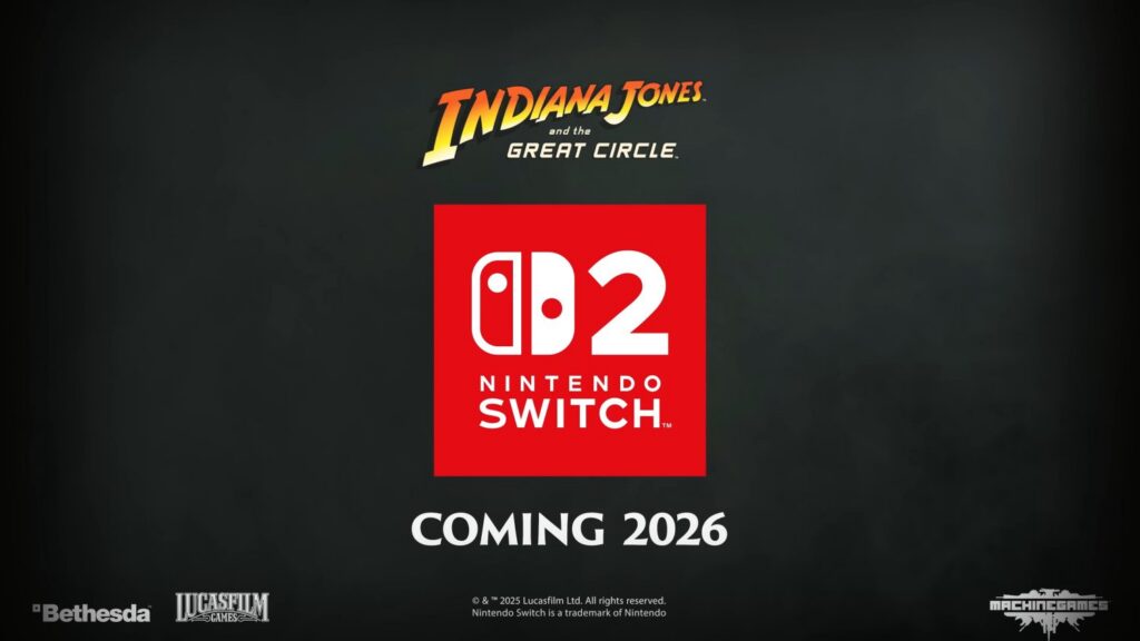 Es oficial: Xbox llevará ‘Indiana Jones y el Gran Círculo’ a la Nintendo Switch 2