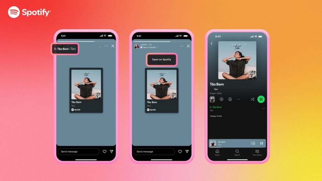 Instagram añade la función más pedida por los fans de Spotify