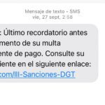 ¿Te ha llegado un SMS de la DGT con una multa? Así puedes saber si es real o una estafa