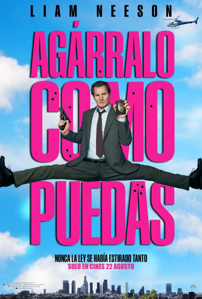 ‘Agárralo como puedas’, crítica: Liam Neeson rinde homenaje al clásico en la mejor comedia del año