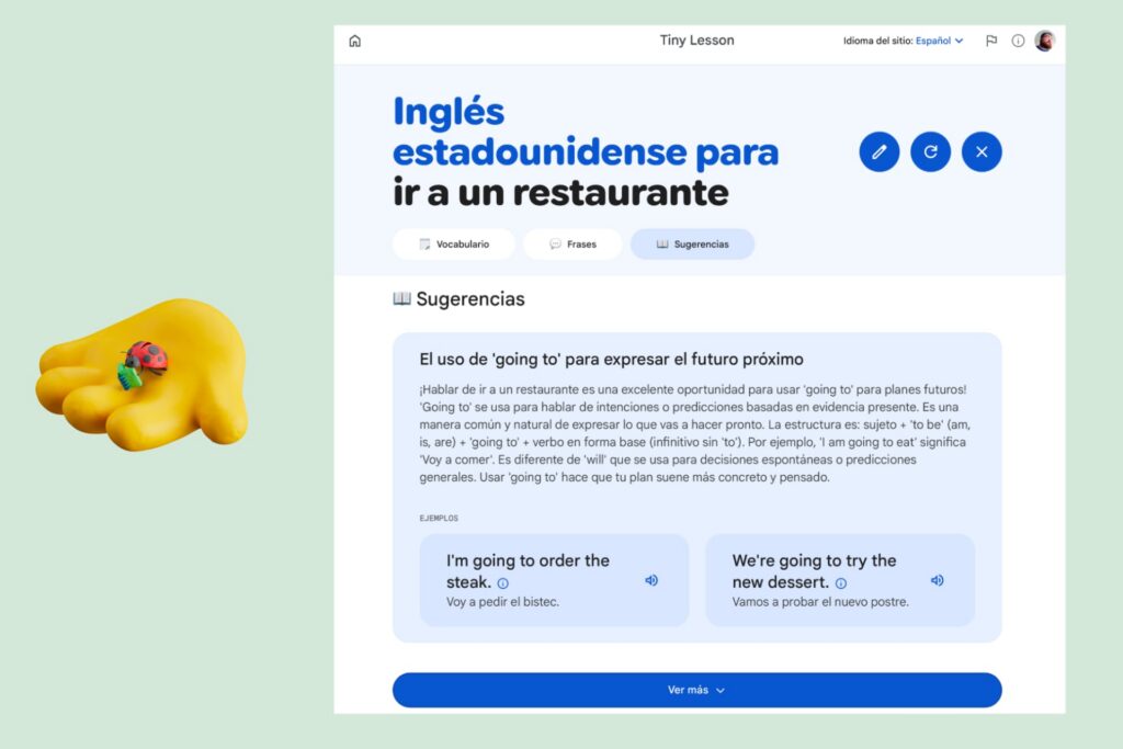Aprende idiomas jugando con los experimentos de Google y su IA Gemini