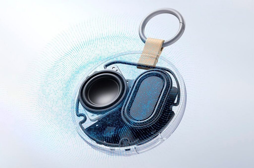 Parece un llavero, pero es el nuevo altavoz portátil de Xiaomi: ultrapotente, bonito y baratísimo