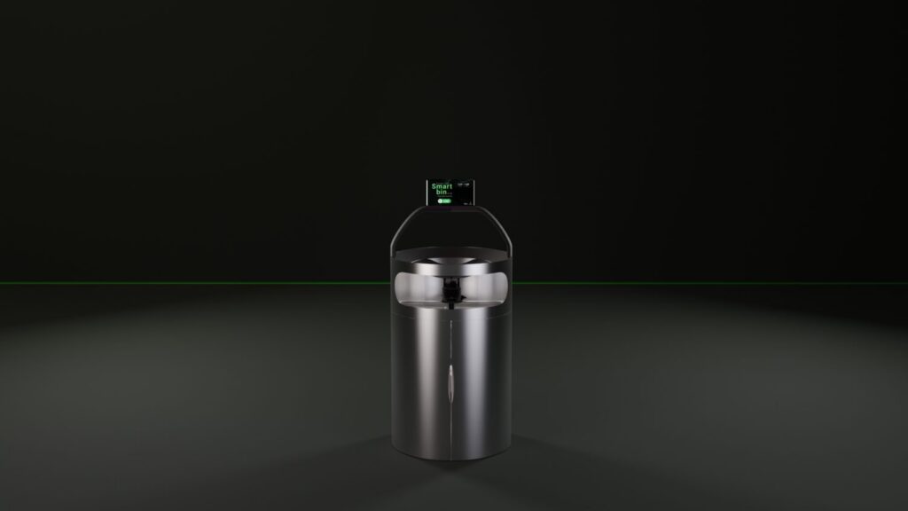 Se acabó reciclar: han inventado un cubo de basura que lo hace solo (ahora quieres uno)