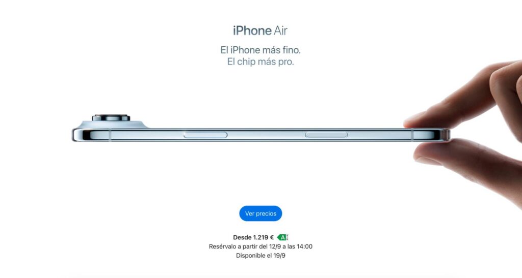 El iPhone Air es como tu ex tóxica/o: quieres que esté en tu vida, pero no te conviene
