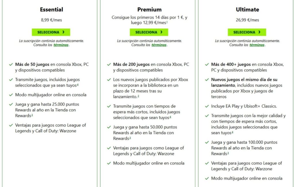 Xbox sube el precio de Game Pass y te costará el doble cada mes jugar al Call of Duty