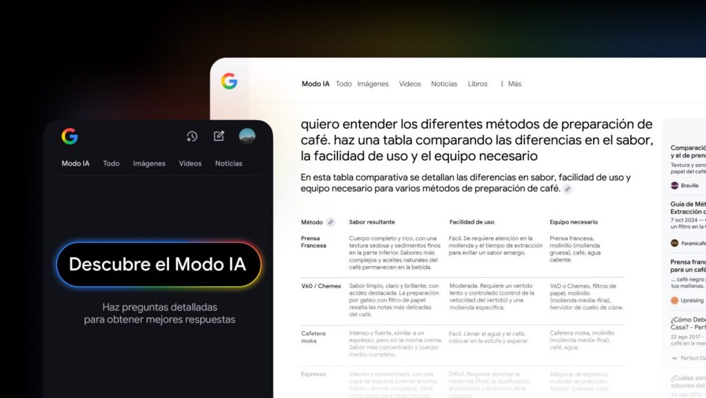 Google acaba de cambiar para siempre en España: así es el nuevo Modo IA que va a revolucionar tus búsquedas