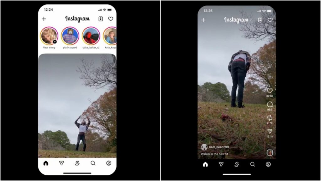 Instagram cambia su diseño para parecerse todavía más a TikTok (es lo que imaginas)
