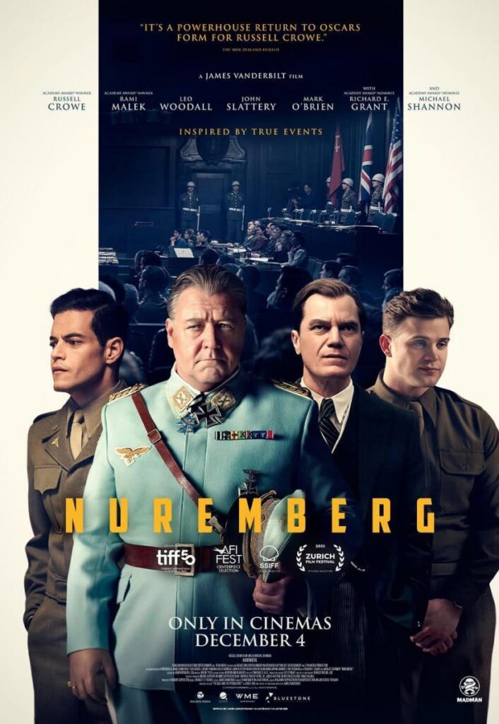 Un espectacular Russell Crowe revive el gran juicio a los nazis en ‘Núremberg’ (★★★½☆)