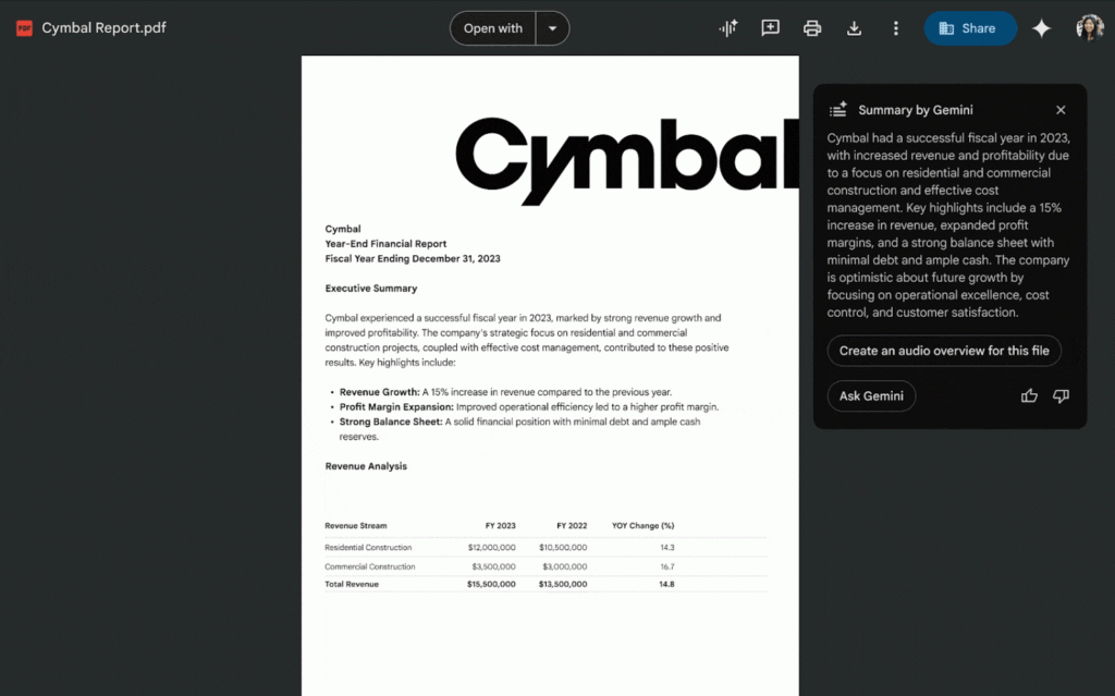 Google Drive tiene una nueva función para documentos PDF que vas a querer utilizar todo el tiempo (es brutal)