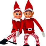 Si tienes niños pequeños en casa, estos elfos traviesos les encantarán hasta que llegue la Navidad