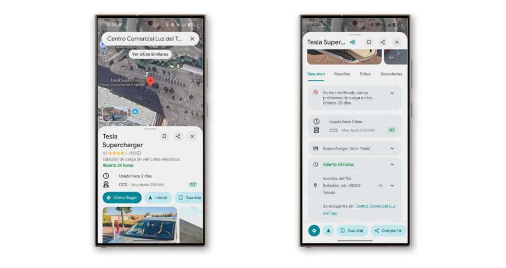 Google Maps acaba de mejorar tu vida si tienes un coche eléctrico (llevas años esperando algo así)