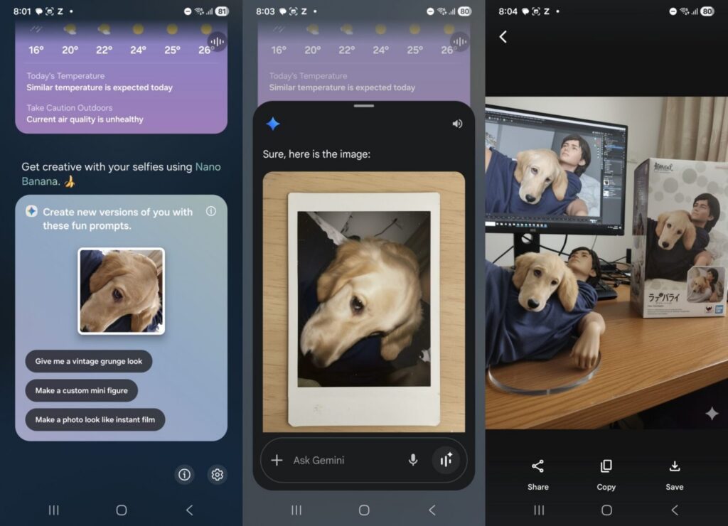 Tu móvil Samsung va a recibir una función de Gemini y Nano Banana super útil: vas a dejar de usar ChatGPT