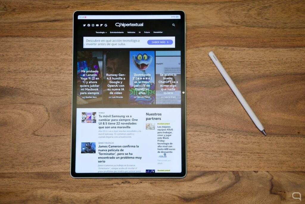 He estado un mes probando una tablet sin iOS ni Android y me ha sorprendido más de lo que esperaba