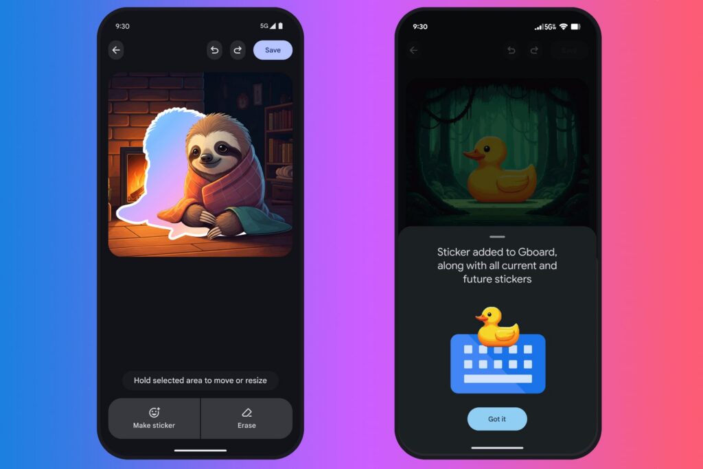 Cómo crear stickers con la IA de Pixel Studio desde el teclado de tu Google Pixel