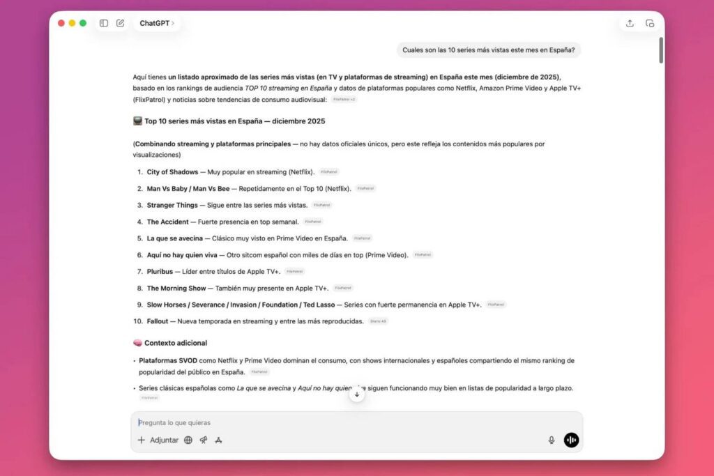El truco perfecto para ChatGPT durante las navidades: descubre películas y series ocultas con estos ‘prompts’