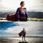 El día que Henry Cavill se convirtió en Superman usando el traje de Christopher Reeve: las geniales fotos de Zack Snyder