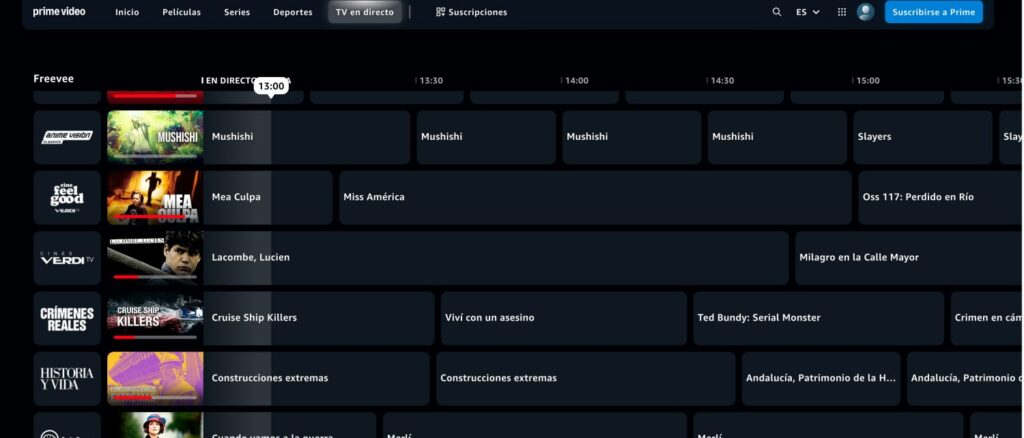 Sin suscripción ni trampas: Prime Video lanza un canal totalmente gratis con películas las 24 horas del día