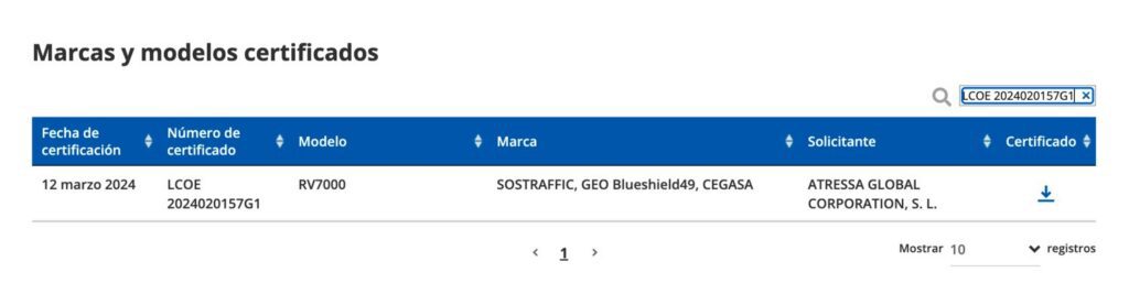 Esta web te dice en 10 segundos si tu Baliza V16 está homologada por la DGT. Compruébalo y no te lleves sustos