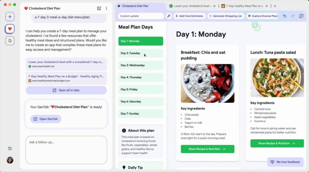 Google presenta Disco, el navegador con IA que cambia todo