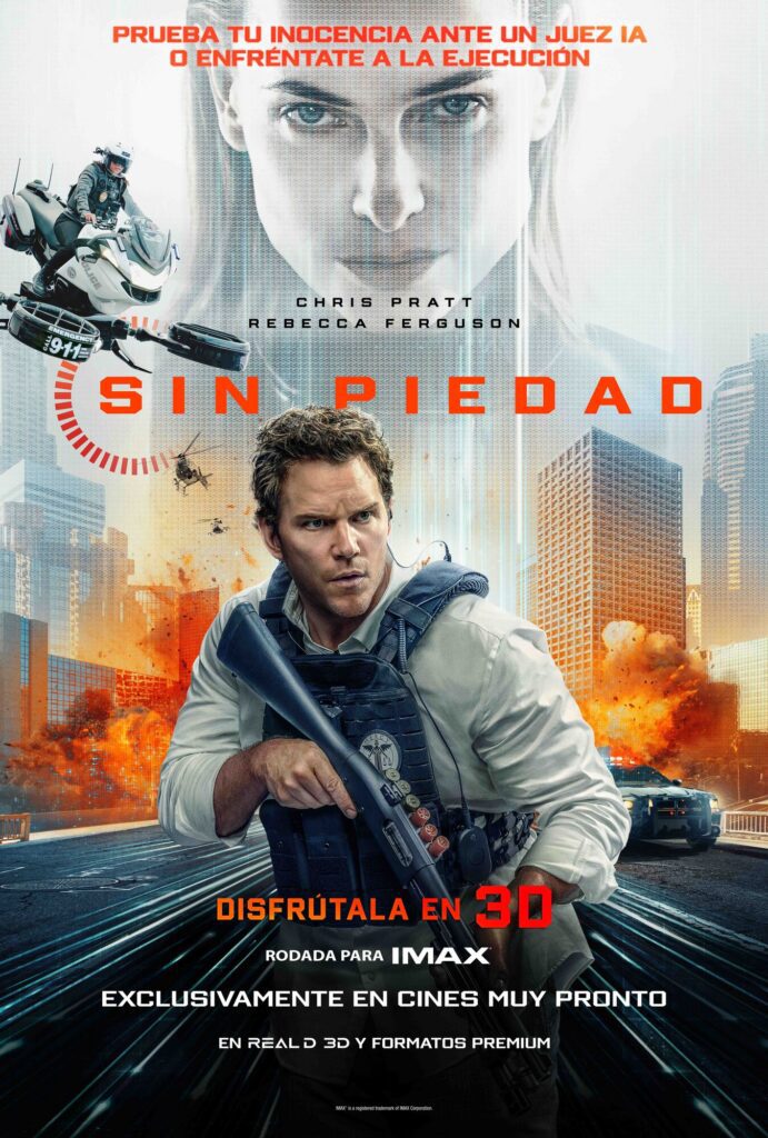 Chris Pratt se enfrenta a la justicia de ChatGPT en ‘Sin Piedad’ (★★½☆☆)