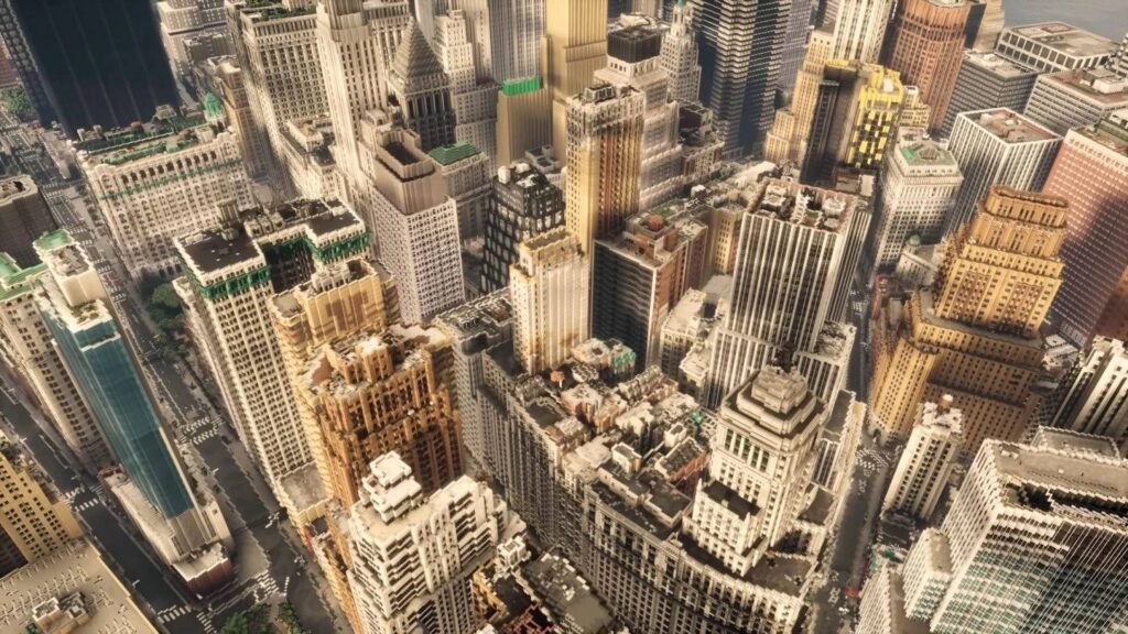Recrean toda Nueva York en Minecraft con un nivel de detalle increíble
