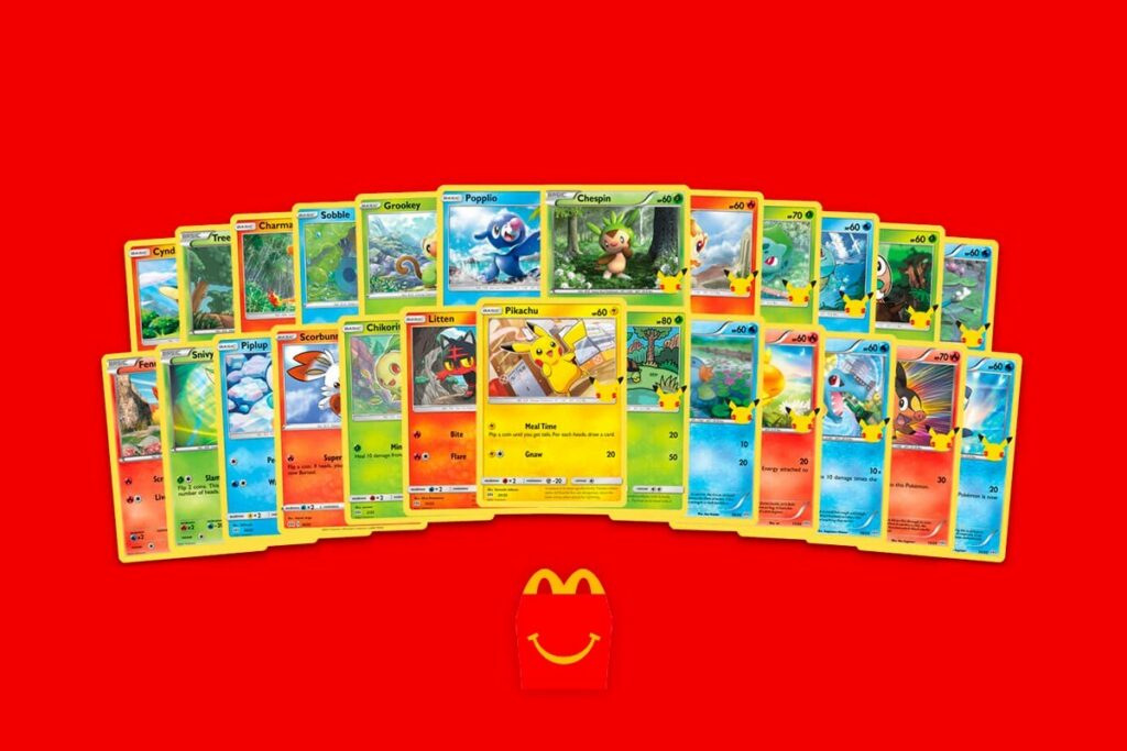 McDonald’s se alía con Pokémon y lanza un Happy Meal (con sorpresas) por su 30 aniversario