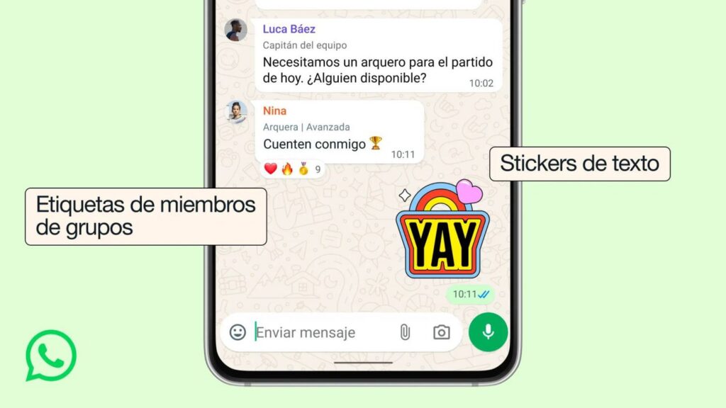 Lo nuevo de WhatsApp transformará por completo los stickers en tus conversaciones