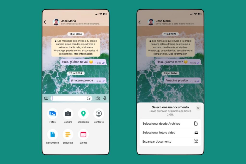 Cómo enviar archivos grandes por WhatsApp y compartir varios gigabytes en segundos