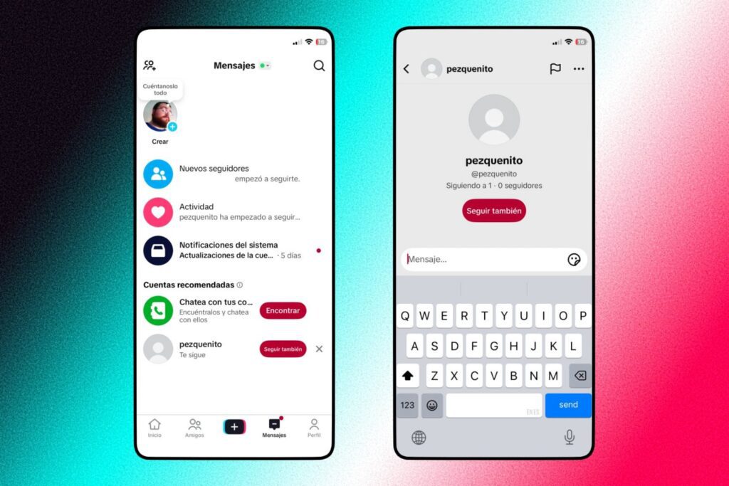 Cómo saber si alguien ha leído tu mensaje de TikTok