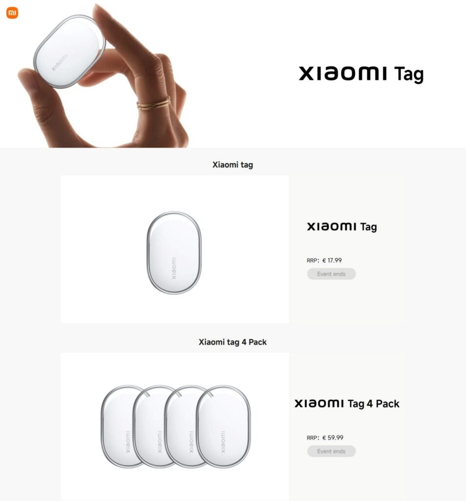 Olvídate del AirTag: el Xiaomi Tag se filtra al completo con soporte para iPhone y Android, y a menos de 20 euros