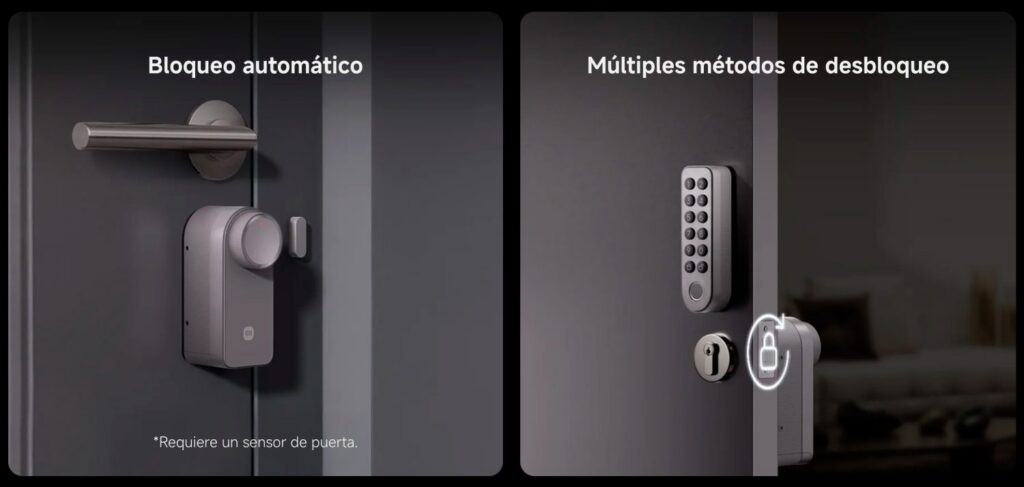 Llevo años esperando este producto de Xiaomi: una cerradura inteligente fácil de montar y cambiar la original