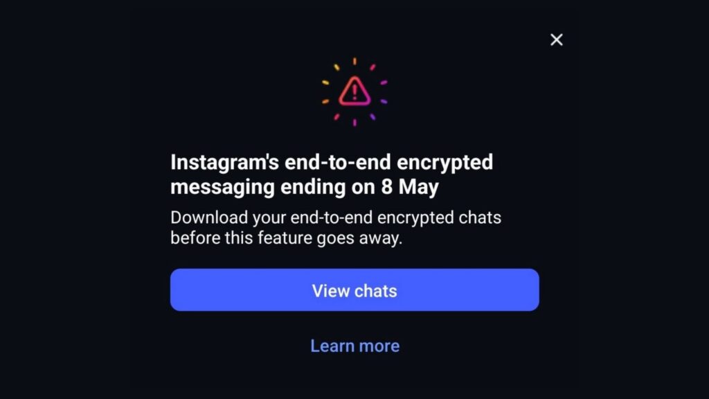 Instagram mata el cifrado de extremo a extremo en los mensajes directos: pésimas noticias para tu privacidad