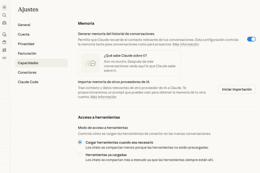 Cómo importar tus chats, datos y memoria de Gemini y ChatGPT a Claude