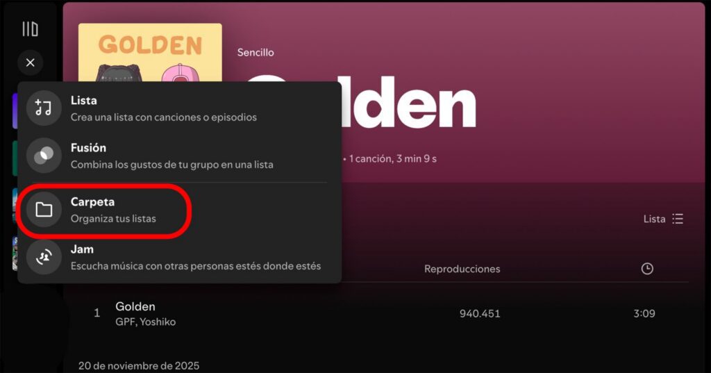 Llevas años esperando esto de Spotify: así será la nueva gestión de listas de reproducción
